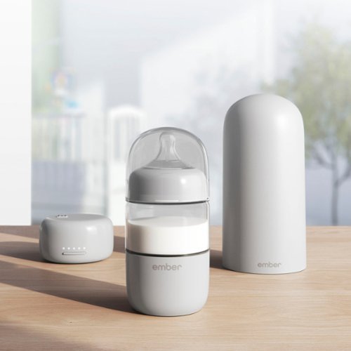 Ember Baby Bottle System 6 oz Self-Warming Smart Baby Bottle - Gray BUY ONLINE