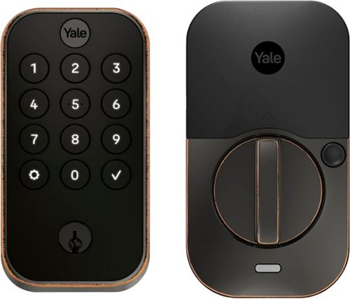 Yale - Assure Lock 2 Smart Lock W-Fi Deadbolt with App/Keypad/Key Access - Oil-Oil Rubbed Bronze