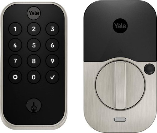 Yale - Assure Lock 2 Smart Lock W-Fi Deadbolt with App/Keypad/Key Access - Satin Nickel