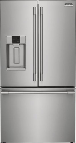 

Frigidaire - Professional 22.6 Cu. Ft. French Door Counter-Depth Refrigerator - Stainless Steel