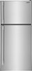 Frigidaire - Professional 20.0 Cu. Ft. Top Freezer Refrigerator - Stainless Steel-Front_Standard