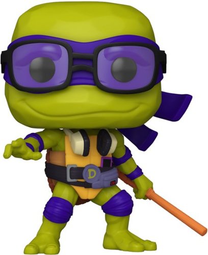  Funko - POP! Movies: Teenage Mutant Ninja Turtles Mutant Mayhem - Donatello - Multi