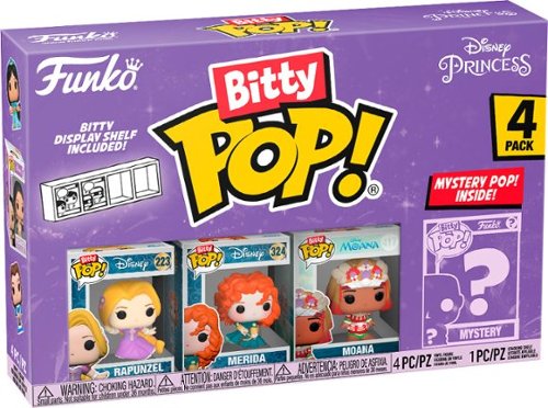  Funko - Bitty POP! Disney - Rapunzel 4 Pack - Multi