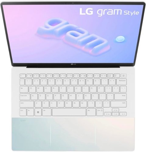 LG gram Style 14” Laptop - Intel Evo Platform 13th Gen Intel Core i7 with 16GB RAM - 512GB NVMe SSD - White WORLDWIDE DELIVERY