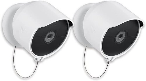 Wasserstein - Anti-theft Mount for Google Nest Cam Battery (2-pack, camera not included) - White