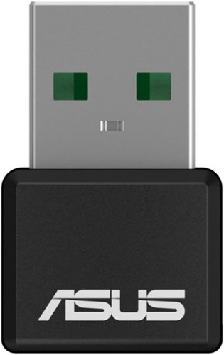 ASUS USB-AX56 Nano AX1800 Dual-Band Wi-Fi 6 USB Network Adapter - Black WORLDWIDE DELIVERY