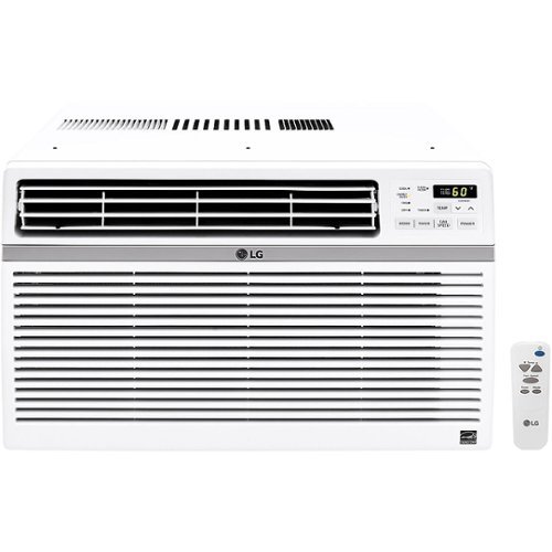 Image of LG 24,500 BTU 230V Window-Mounted Air Conditioner with Remote Control - White