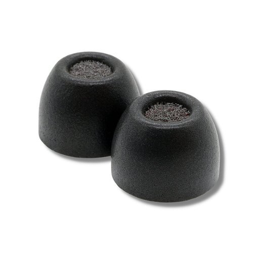 Comply - TrueGrip Pro TW-200-A Memory Foam Earbud Tips (Assorted - 3 Pair) - Black
