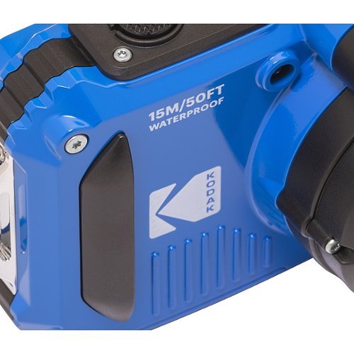 Kodak PIXPRO WPZ2 16.0-Megapixel Waterproof Compact Camera - Electric Blue SHOP ONLINE