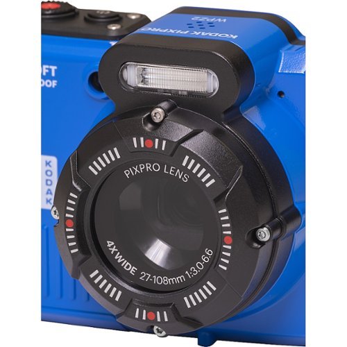 Kodak PIXPRO WPZ2 16.0-Megapixel Waterproof Compact Camera - Electric Blue BUY ONLINE