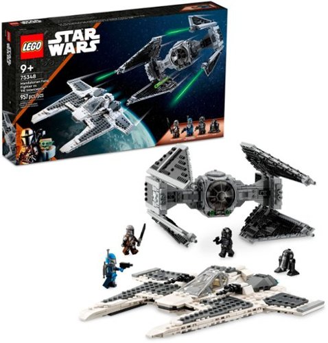 

LEGO - Star Wars Mandalorian Fang Fighter vs. TIE Interceptor 75348