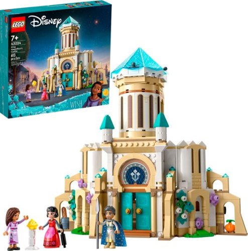 LEGO - Disney King Magnifico’s Castle Building Toy Set 43224