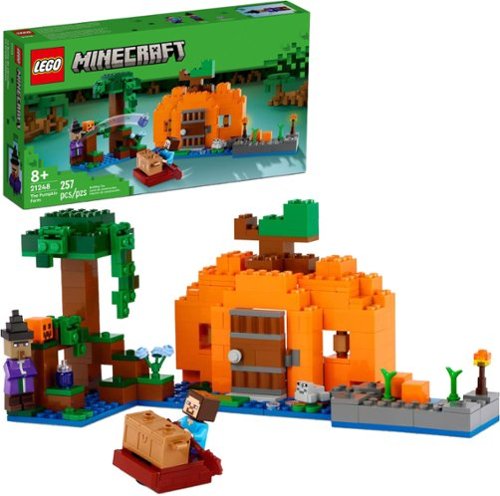 LEGO - Minecraft The Pumpkin Farm Building Toy Set 21248