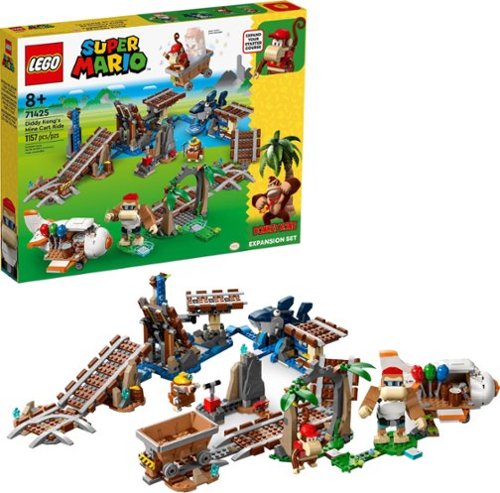 LEGO - Super Mario Diddy Kong's Mine Cart Ride Expansion Set 71425