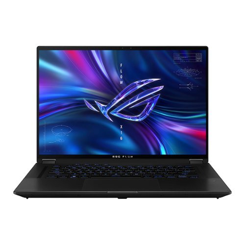 ASUS - ROG Flow X16 16” Touchscreen Gaming Laptop QHD+ - Intel Core i9 with 32GM Memory NVIDIA GeForce RTX 4070 - 1TB SSD - Mixed Black