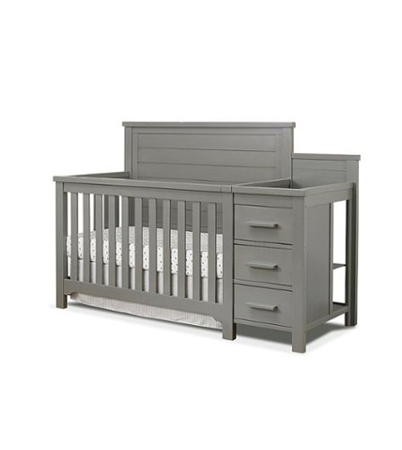 

Sorelle - Farmhouse Crib & Changer - Weathered Gray