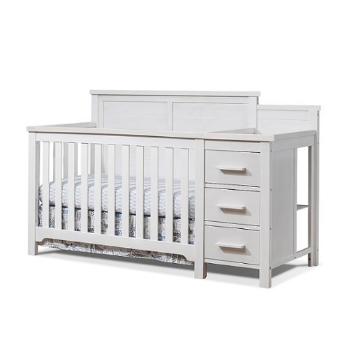 

Sorelle - Farmhouse Crib & Changer - Weathered White