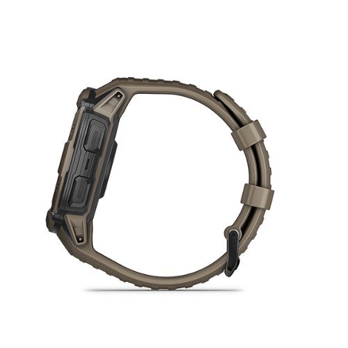 Garmin Instinct 2X Solar Tactical Edition Smartwatch 50 mm Fiber-reinforced Polymer - Tan GLOBAL SHIPPING