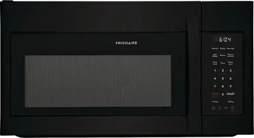 Front. Frigidaire - 1.8 Cu. Ft. Over-The-Range Microwave - Black.