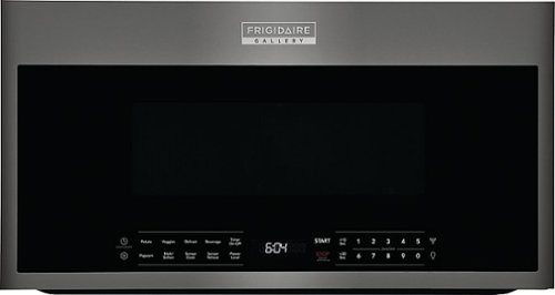 

Frigidaire - Gallery 1.9 Cu. Ft. Over-The-Range Microwave with Sensor Cook - Black Stainless Steel