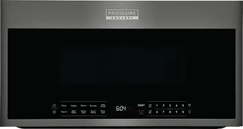 Front. Frigidaire - Gallery 1.9 Cu. Ft. Over-The-Range Microwave with Sensor Cook - Black.