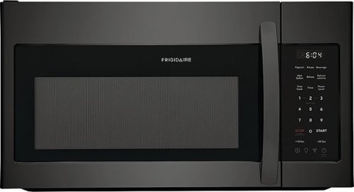 Frigidaire - 1.8 Cu. Ft. Over-The-Range Microwave - Black Stainless Steel