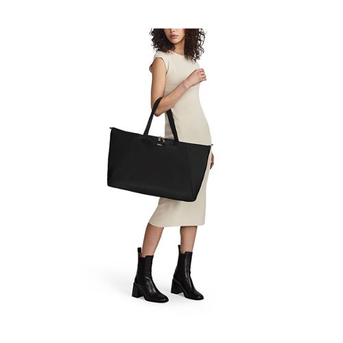 TUMI Voyageur Just in Case Tote - Black/Gold WHERE TO BUY