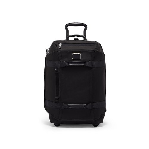 TUMI - Alpha Bravo International 2 Wheel Duffel Backpack Carry On - Black