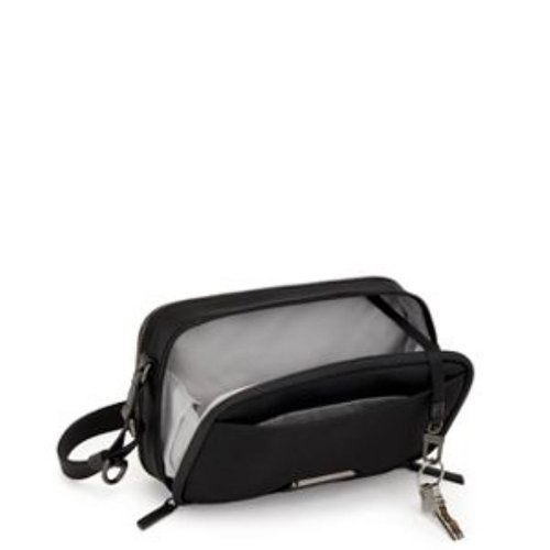 TUMI Voyageur Langley Crossbody Messenger Bag - Black/Gunmetal WORLDWIDE DELIVERY