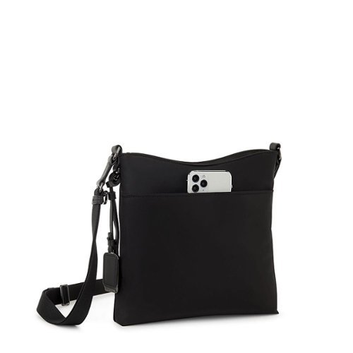 TUMI Voyageur Tyler Crossbody - Black/Gunmetal WORLDWIDE DELIVERY