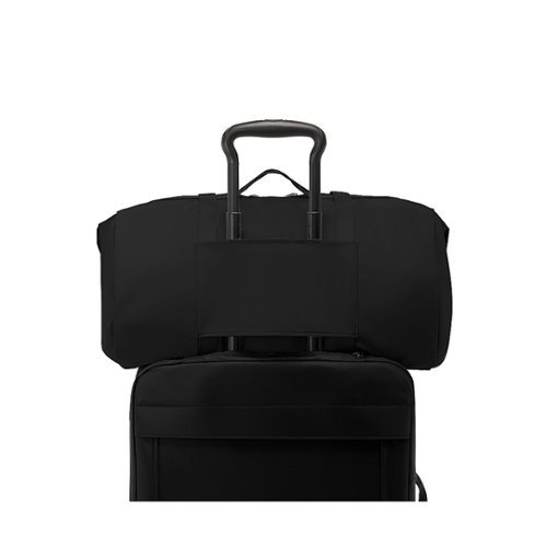 TUMI Voyageur Just in Case Duffel Bag - Black/Gunmetal WORLDWIDE DELIVERY