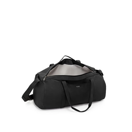 TUMI Voyageur Just in Case Duffel Bag - Black/Gunmetal GLOBAL SHIPPING