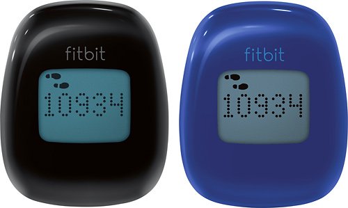  Fitbit - Zip Wireless Activity Tracker (2-Pack) - Blue/Black