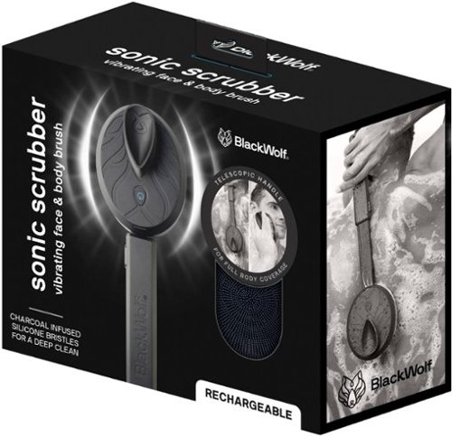 BlackWolf Sonic Scrubber - Black BUY IN EUROPE