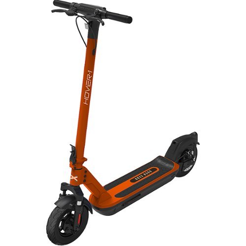 Hover-1 - H-1 Pro Series Boss R500 Foldable Electric Scooter w/24 mi Max Operating Range & 20 mph Max Speed - Orange