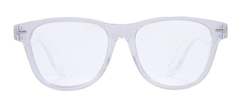 Kreedom Reverb; 1Lens Readers, Supports .5 to 2.5 Diopter Range in One Lens, Revolutionary Patented Technology - Gloss Clear WORLDWIDE DELIVERY