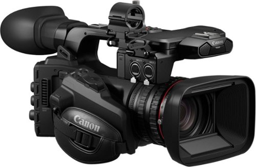 Canon - XF605 4K UHD Professional Camcorder - Black