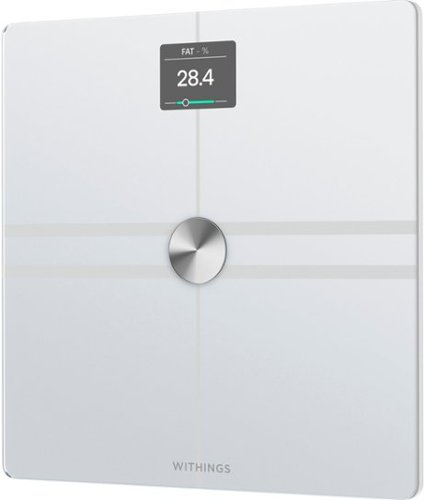 Withings Body Comp Complete Body Analysis Smart Wi-Fi Scale - White GLOBAL SHIPPING
