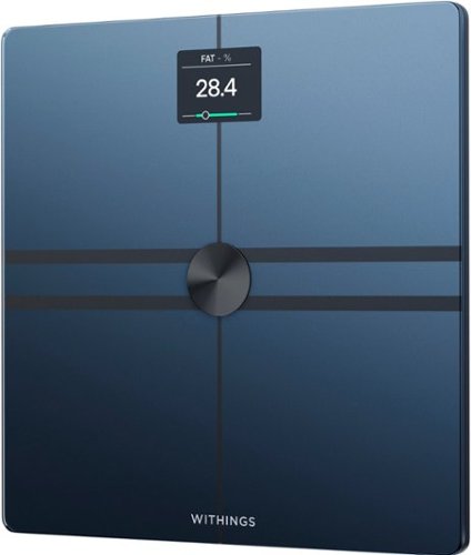 WITHINGS BODY COMP COMPLETE BODY ANALYSIS SMART WI-FI SCALE - BLACK GLOBAL SHIPPING