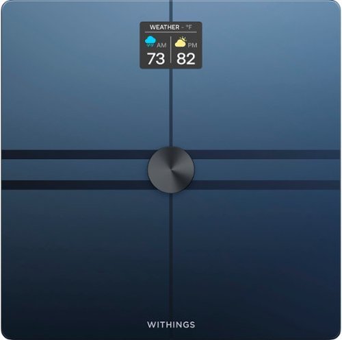 WITHINGS BODY COMP COMPLETE BODY ANALYSIS SMART WI-FI SCALE - BLACK HOW TO BUY