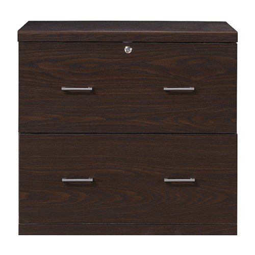 

OSP Home Furnishings - Alpine 2-Drawer Lateral File with Lockdowel™ Fastening System - Espresso