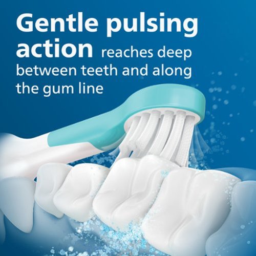 Philips Sonicare Sonicare for Kids Design a Pet Edition Electric Toothbrush - White With Aqua Blue Button BUY IN AUSTRALIA
