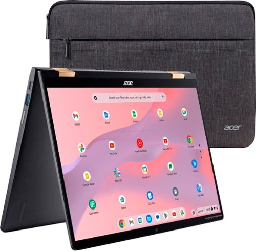 

Acer - Spin 714 2-in-1 14" Touch-Screen Chromebook - Intel i5 1335U with 8GB Memory - 256GB SSD - Steel Gray