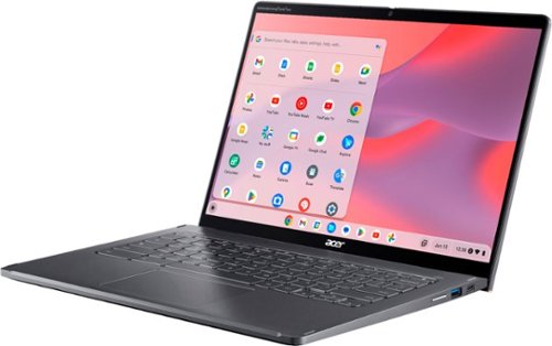 Acer Chromebook Plus Spin 714 Intel Evo Laptop - 14 WUXGA Touch - Intel Core i5 - 8GB RAM - 256GB SSD - Steel Gray WORLDWIDE DELIVERY