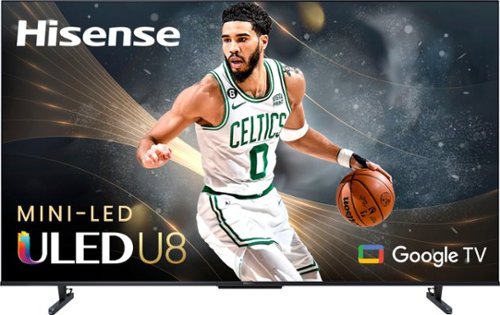  Hisense - 75&quot; Class U8 Series Mini-LED QLED 4K UHD Smart Google TV