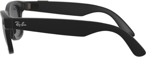 Ray-Ban RAY-BAN STORIES | WAYFARER - Matte Black/Dark Grey GLOBAL SHIPPING
