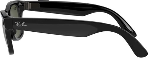 Ray-Ban RAY-BAN STORIES | WAYFARER - Shiny Black/Green GLOBAL SHIPPING