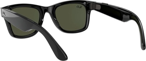 Ray-Ban RAY-BAN STORIES | WAYFARER - Shiny Black/Green WHERE TO BUY