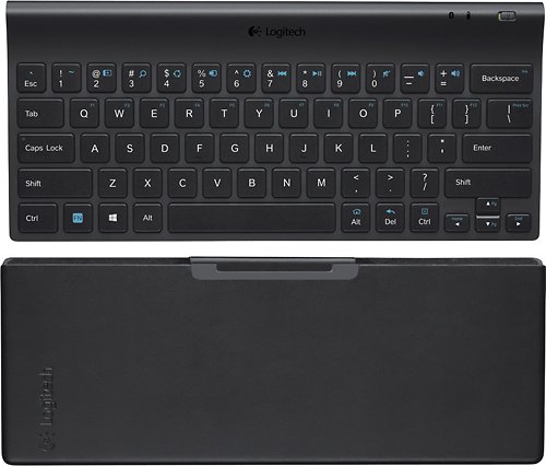  Logitech - Tablet Keyboard for Windows 8 and RT and Android 3.0+ Tablets - Black