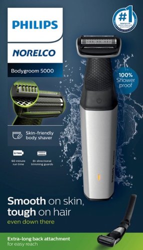 Philips Norelco Bodygroom Series 5000 for Manscaping - Silver BUY IN QATAR